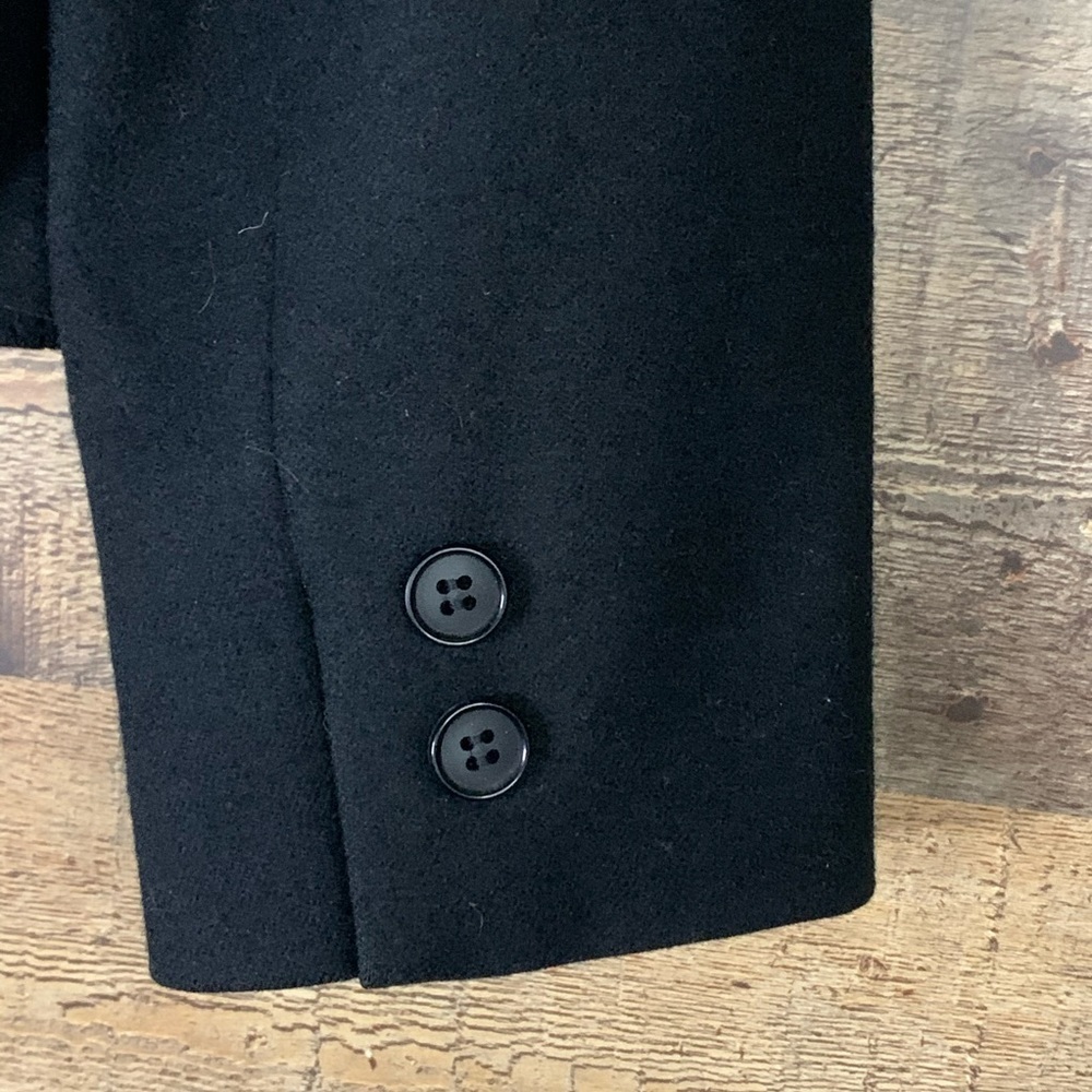 Pendleton Black Wool Crop Blazer Jacket Petite Me… - image 7